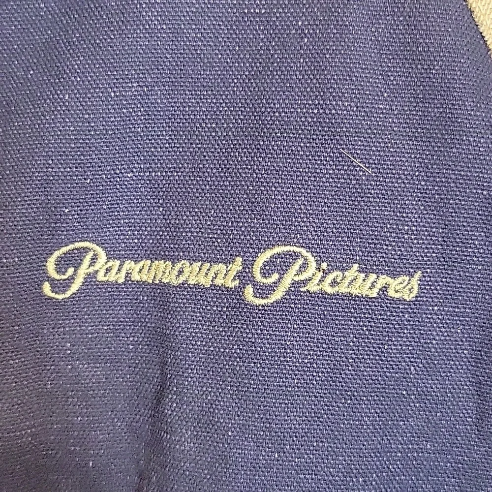 Vintage 1990 paramount pictures commercial denim jacket large